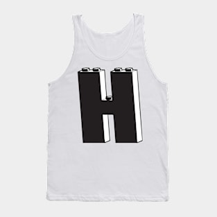 THE LETTER H Tank Top